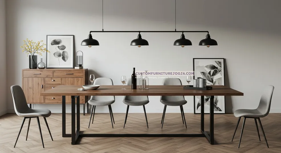 Jasa Pembuatan Meja Makan Jogja